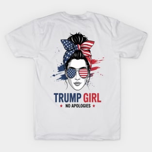 Anti Trump Messy Bun T-Shirt
